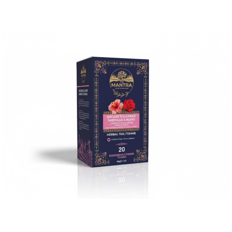 Nature’s Cleanse – Ancient Detox & Glow Ritual | 20 Pyramid teabags
