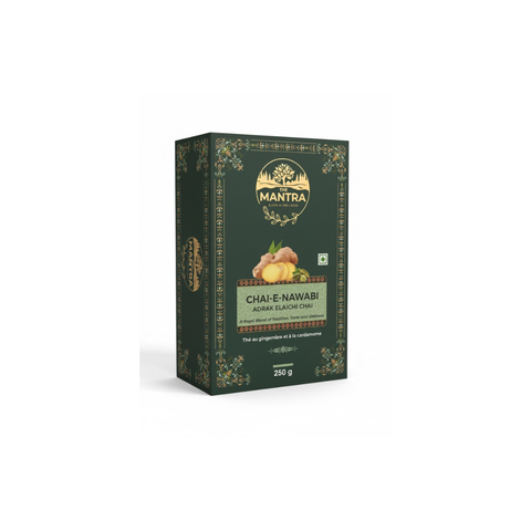 Chai-e-Nawabi – Adrak Elaichi Chai | 250g loose tea | Premium Assam tea
