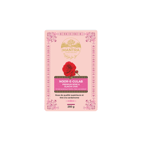 Noor - e - Gulab – Gulab Chai | 250g loose tea | Premium Assam tea - The Mantra Online
