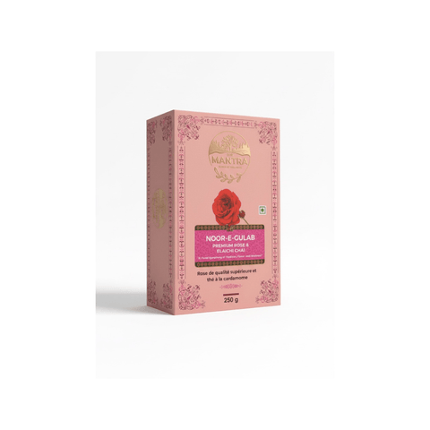 Noor - e - Gulab – Gulab Chai | 250g loose tea | Premium Assam tea - The Mantra Online