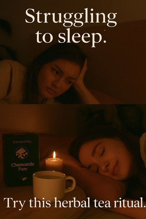 🌙 Struggling to Sleep? This Herbal Tea Ritual Might Be What You Need