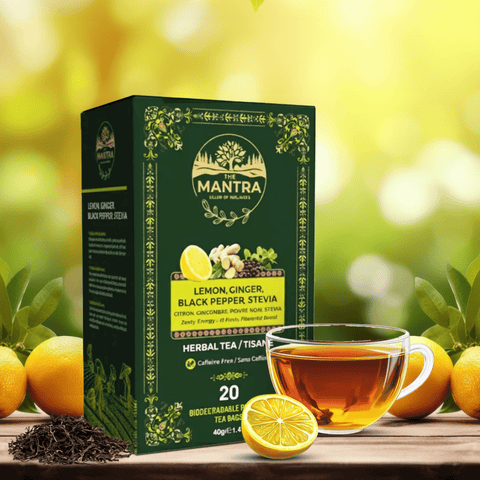 Everything About Lemon Ginger Tea: Digestion, Immunity & Daily Detox - The Mantra Online