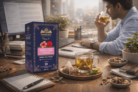 Feeling Bloated After Office Lunch? This Herbal Tea Fixes It - The Mantra Online