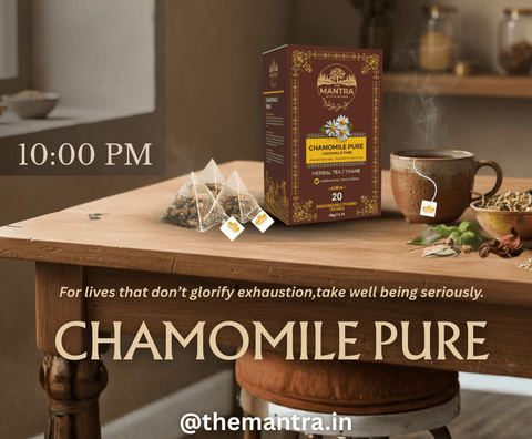 Night Anxiety After Work? This Bedtime Tea Ritual Helps - The Mantra Online