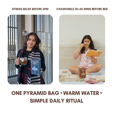 Better Sleep & Less Stress Trial Pack | Herbal Tea for Calm