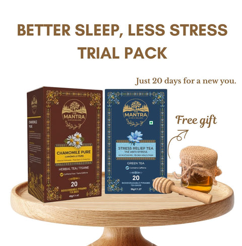 Better Sleep & Less Stress Trial Pack | Herbal Tea for Calm