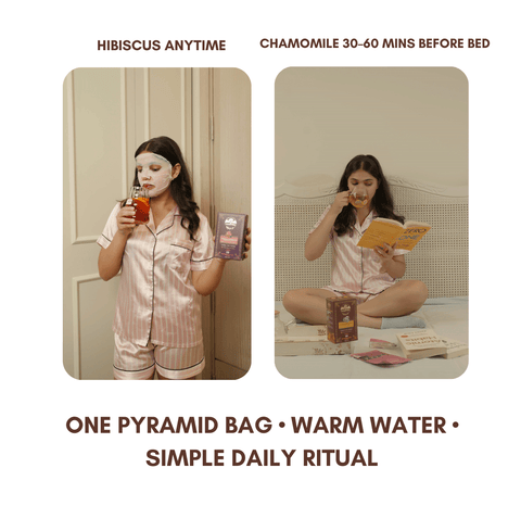 Beauty Sleep & Skin Repair Trial Pack | Herbal Night Tea - The Mantra Online