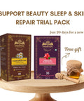 Beauty Sleep & Skin Repair Trial Pack | Herbal Night Tea - The Mantra Online