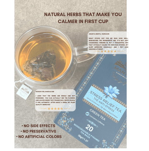 Better Sleep & Less Stress Trial Pack | Herbal Tea for Calm - The Mantra Online