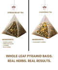 Better Sleep & Less Stress Trial Pack | Herbal Tea for Calm - The Mantra Online