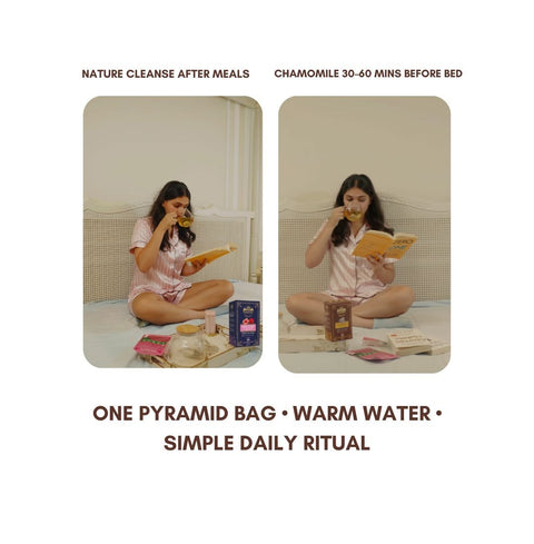 Better Sleep with a Healthy Gut Trial Pack | Herbal Gut Tea - The Mantra Online