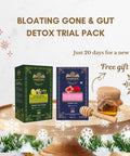 Bloating Gone & Gut Detox Trial Pack | Herbal Digestive Tea - The Mantra Online