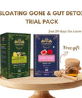 Bloating Gone & Gut Detox Trial Pack | Herbal Digestive Tea - The Mantra Online
