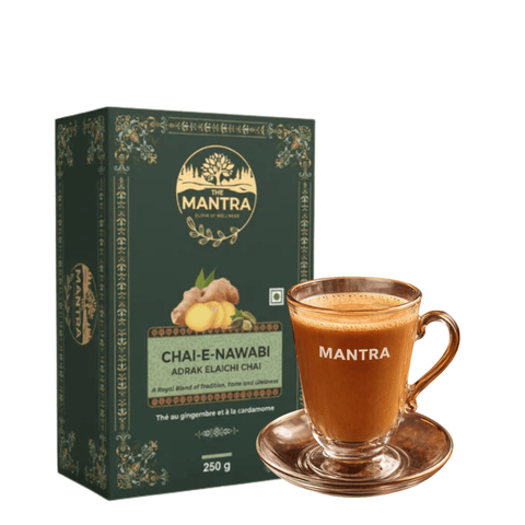 Chai - e - Nawabi – Adrak Elaichi Chai | 250g loose tea - The Mantra Online