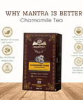 Chamomile Tea for Sleep & Relaxation | 60 Pyramid Bags - The Mantra Online