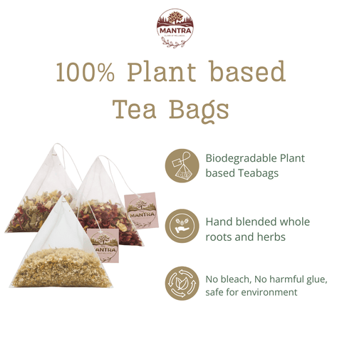 Chamomile Tea for Sleep & Relaxation | 60 Pyramid Bags - The Mantra Online