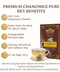 Chamomile Tea for Sleep & Relaxation | 60 Pyramid Bags - The Mantra Online