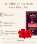 Hibiscus Tea for Beauty & Glow | 60 Pyramid Teabags - The Mantra Online
