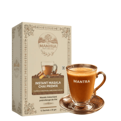Instant Masala Chai Premix 12 Sachets(20gm each) - The Mantra Online