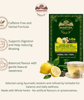 Lemon Ginger Tea for Digestion | 60 Pyramid Bags - The Mantra Online