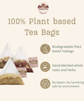 Lemon Ginger Tea for Digestion | 60 Pyramid Bags - The Mantra Online