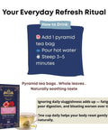 Nature’s Cleanse Tea for Gut Balance | 20 Pyramid Bags - The Mantra Online