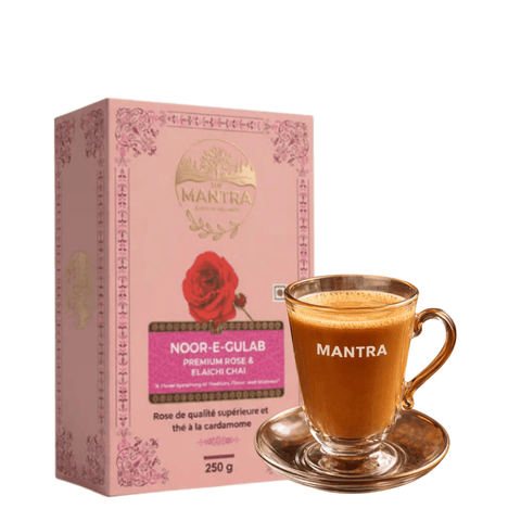 Noor - e - Gulab – Gulab Chai | 250g Loose Tea - The Mantra Online